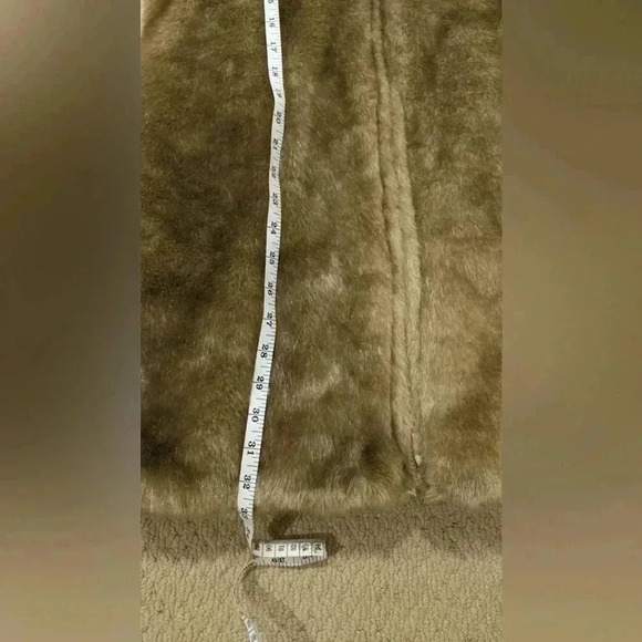 The Children’s Place Girl’s Reversible Coat Satin/ Faux Fur Sz. 10-12 - Picture 11 of 13